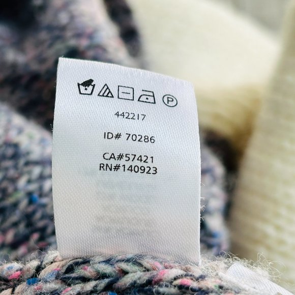 LOFT Modern Patchwork Sweater (size M) - Picture 9 of 14